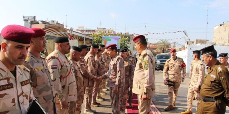 رئيس أركان الجيش يصل إلى كربلاء