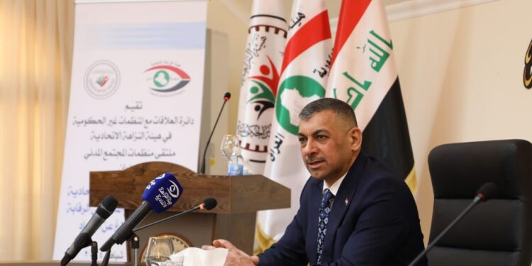 حيدر حنون يؤكد اهمية دور الهيئة في إعداد مُسوَّدة قانون “حقّ الحصول على المعلومة” والإصرار على إقراره