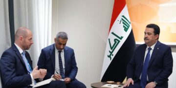 السوداني يلتقي الرئيس التنفيذي لشركة سيمنز