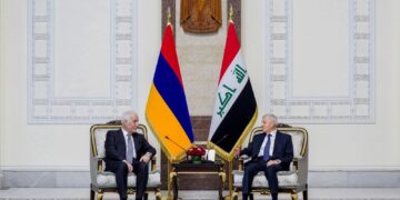رئيس الجمهورية يلتقي نظيره الأرميني