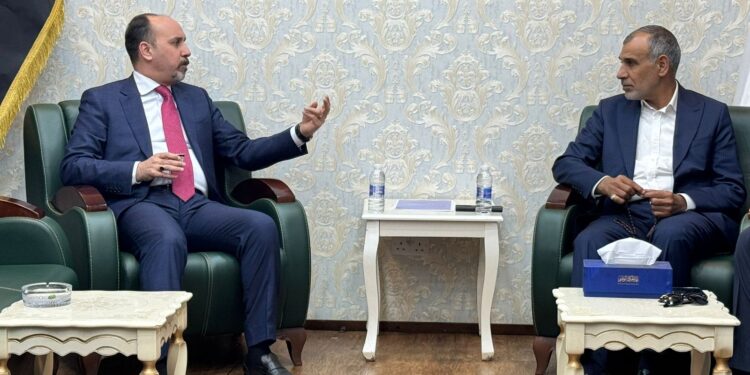 اجتماع نيابي مع امين بغداد لبحث تنفيـــذ وتوزيــع المشاريع الجديدة