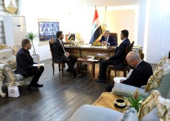 وزير الزراعة يلتقي بوفد السفارة التركية