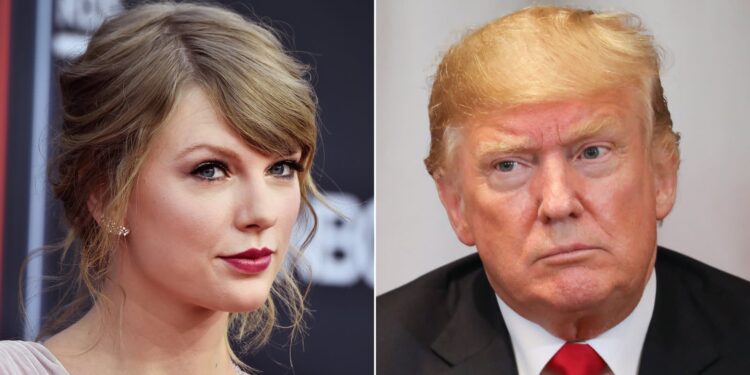 ترامب يخوض “حربا من نوع خاص” ضد تايلور سويفت