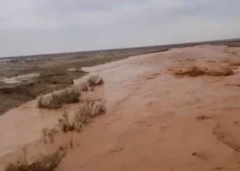 سيول ايرانية تنحدر باتجاه شرق ديالى عبر 5 وديان