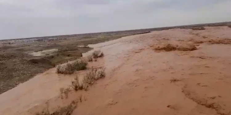 سيول ايرانية تنحدر باتجاه شرق ديالى عبر 5 وديان