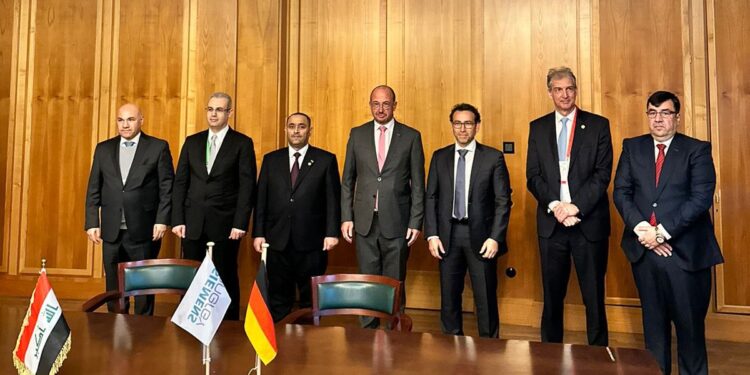 العراق و سيمنز الألمانية يوقعـــان اتفاقية لاستثمار الغاز المصاحب “وقود لتوليد الكهرباء”