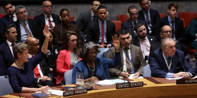 مجلس الأمن يصوت على مشروع قرار جديد لـ”وقف فوري لإطلاق النار” في غزة