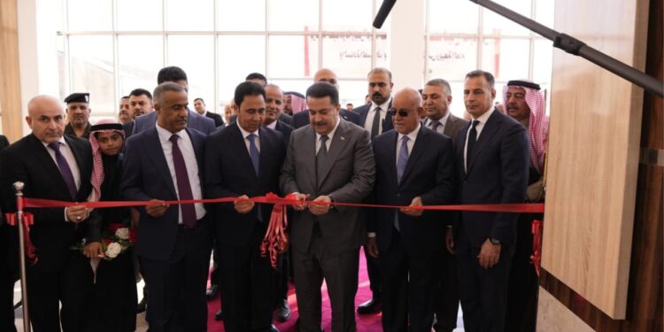 السوداني يفتتح مستشفى ربيعة العام في نينوى