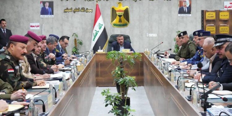 الشمري يترأس اجتماعاً لمناقشة الواقع الأمني