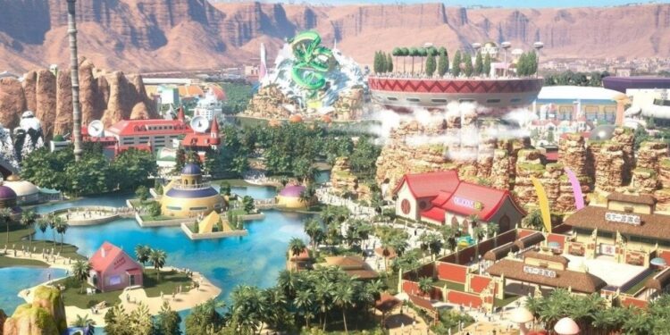 مدينة “دراغون بول” الأسطورية تنهض على أرض السعودية