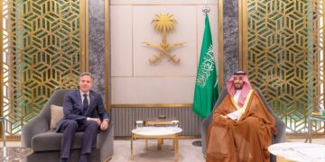 بلينكن يلتقي مع ولي العهد السعودي