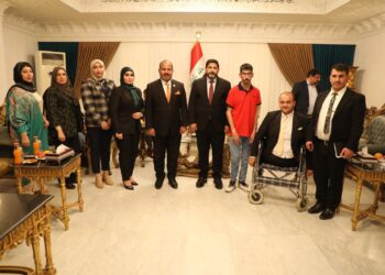 نائب الأمين العام لحزب الدعوة تنظيم العراق يلتقي شخصيات من أصحاب الهمم ومنظمة الصم والبكم ومجموعة من منظمات المجتمع المدني