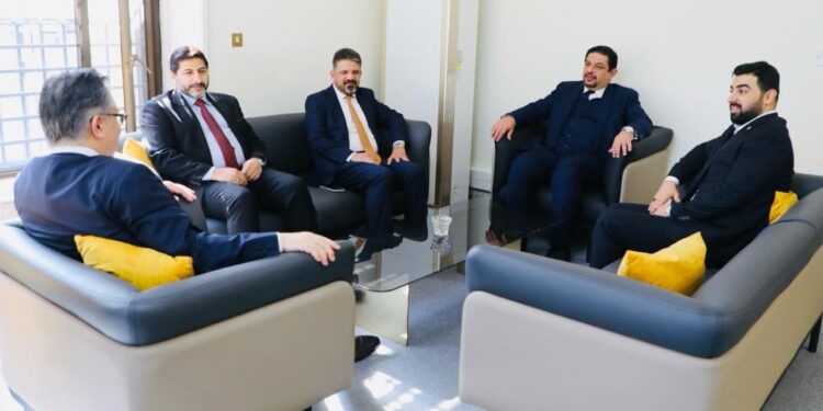 ماتسوموتو يلتقي الاسدي ويبحثان الوضع العراقي العام