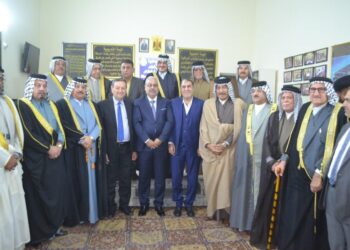 مدير شؤون العشائر في وزارة الداخلية يلتقي عددا من شيوخ عشائر بغداد /الرصافة