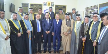 مدير شؤون العشائر في وزارة الداخلية يلتقي عددا من شيوخ عشائر بغداد /الرصافة