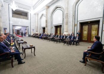 السوداني يستقبل محافظ بغداد ورئيس وأعضاء مجلس المحافظة