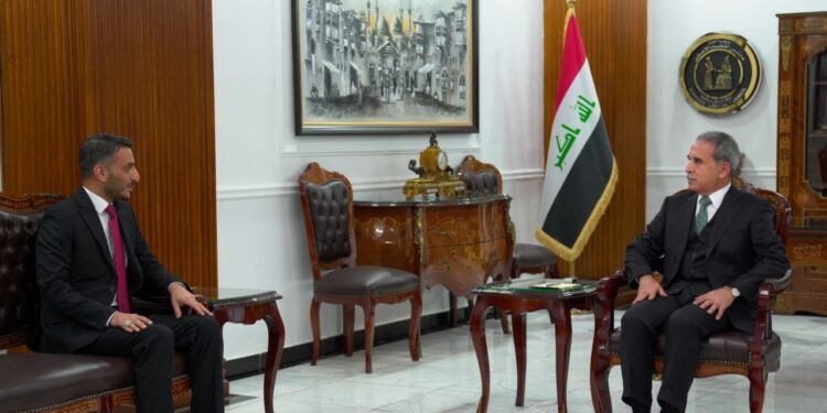 رئيس مجلس القضاء الأعلى يستقبل محافظ النجف