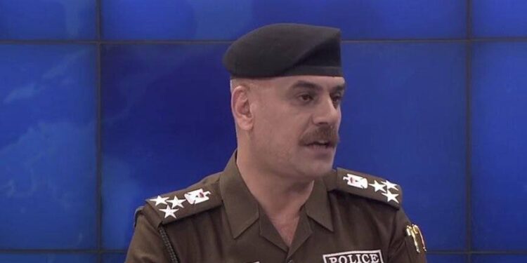 العميد نبراس علي مديرا لإعلام قيادة الشرطة الاتحادية