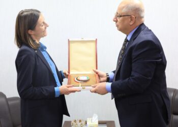 وكيل وزارة التخطيط يلتقي مسؤولة التعاون الإنمائي في بعثة الإتحاد الاوربي
