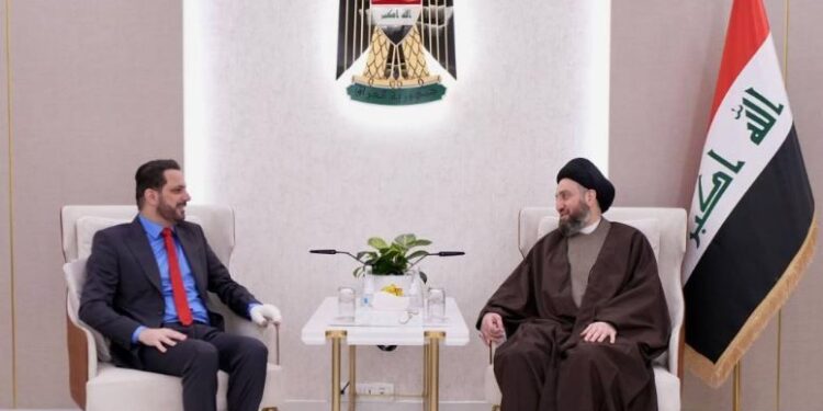 الحكيم يستقبل رئيس حراك الجيل الجديد شاسوار عبد الواحد