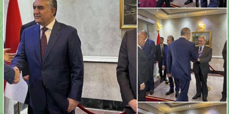 وصول الوفد التركي الى بغداد