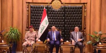 محافظ كربلاء يلتقي رئيس اركان الجيش