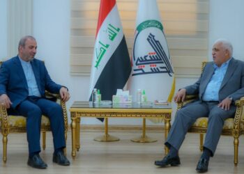 الفياض يلتقي السفير الايراني