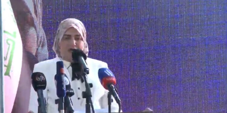 وزيرة المالية في البصرة