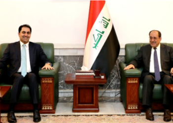 المالكي يستقبل المندلاوي