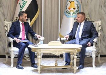وزير الداخلية يلتقي محافظ النجف