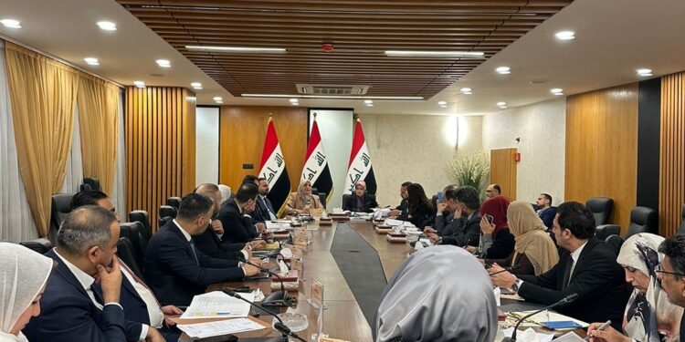 اجتماع نيابي مع وزيرة المالية