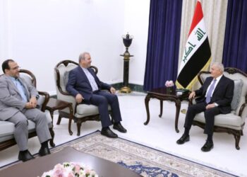 رئيس الجمهورية يستقبل وفد إيراني لإجراء محادثات بشأن بناء السدود وإدارة المياه