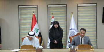 توقيع عقد شراكة استراتيجي مع الكويت لامرار حركة الاتصالات الدولية الى اوروبا عبر العراق