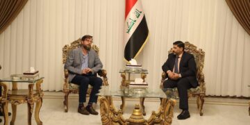 نائب الامين العام لحزب الدعوة تنظيم العراق يستقبل ممثل المفوضية السامية لشؤون اللاجئين