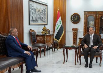 رئيس مجلس القضاء الأعلى يستقبل محافظ صلاح الدين
