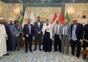 وفد من جامعة الازهر الشريف في رحاب الامام الحسين عليه السلام