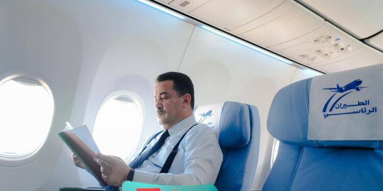 السوداني يصل الى الرياض