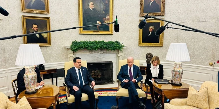 السوداني يلتقي بايدن في البيت الأبيض