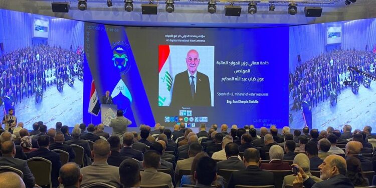 انطلاق فعاليات مؤتمر بغداد الدولي الرابع للمياه