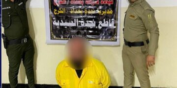بغداد .. اعتقال شخص يكتب على الدور السكنية عبارة “مطلوب” ويرشقها بوابل من الرصاص