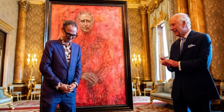 الكشف عن أول لوحة بورتريه تجسد الملك تشارلز منذ التتويج