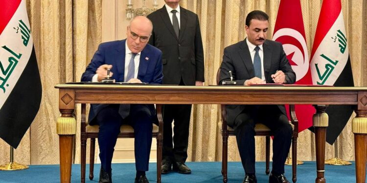 العراق وتونس يوقعان اتفاقيات ثنائية في عدة مجالات