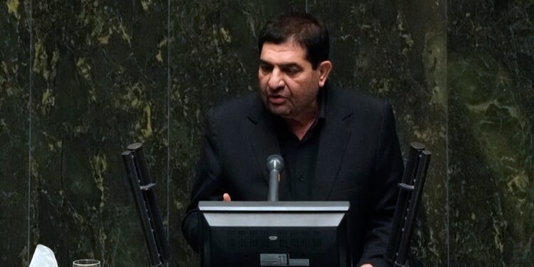 ايؤان .. أول خطاب لـ”محمد مخبر” أمام البرلمان الإيراني