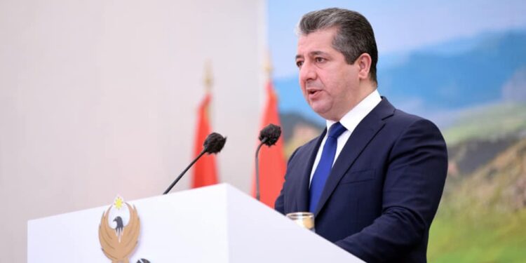 رئيس حكومة اقليم كردستان في بغداد