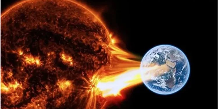 عواصف شمسية قوية قد تضرب الأرض في هذا التوقيت ,,, تحذير