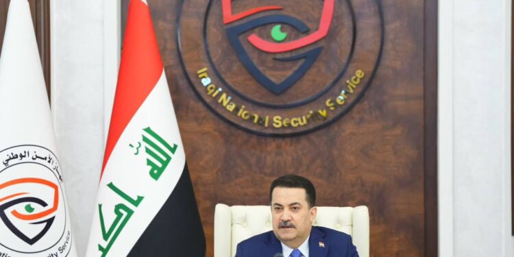 السوداني يوجّه بالتطوير المستمر لعمل جهاز الأمن الوطني