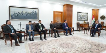 رئيس مجلس القضاء الأعلى يستقبل رئيس شبكة الإعلام العراقي
