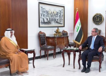 رئيس مجلس القضاء الاعلى يستقبل السفير السعودي