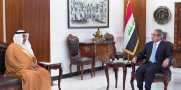 رئيس مجلس القضاء الاعلى يستقبل السفير السعودي