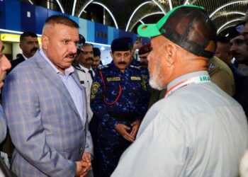 انطلاق أولى قوافل الحجاج من مطار بغداد الدولي
